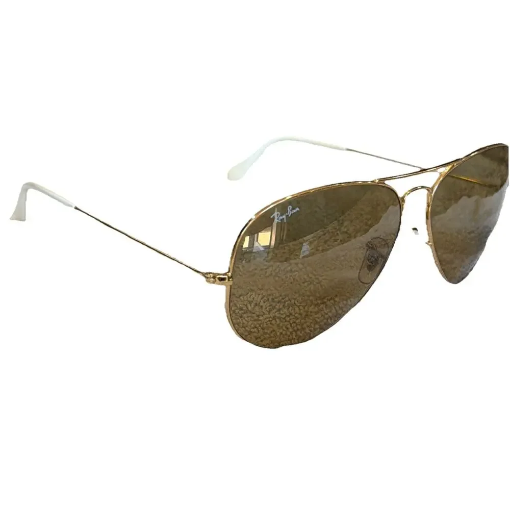 Ray-Ban gold that
